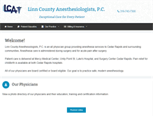 Tablet Screenshot of cr-anesthesia.com